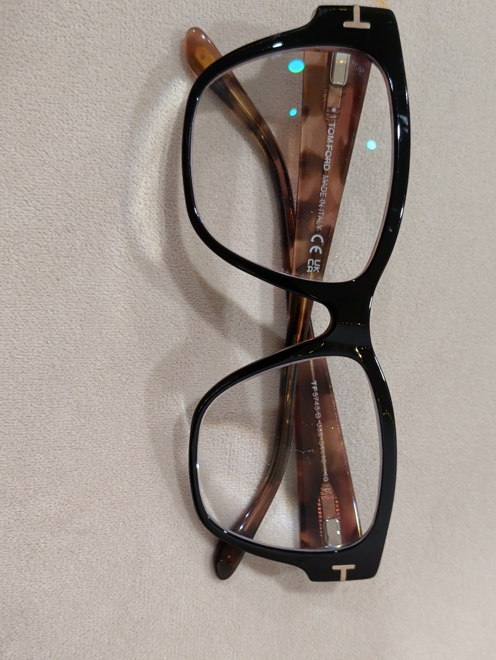 Tom Ford FT5745-B Tortoise Collection Eyeglasses